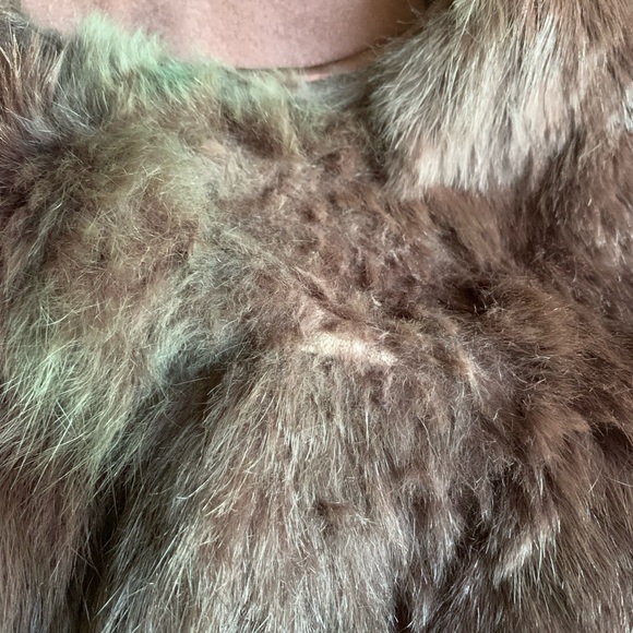 Adriennel Landau Vintage of her Self Rabbit Vest - Picture 7 of 7